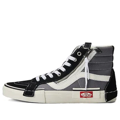 Vans Sk8-hi Reissue Cap Skate Shoes Grey/black