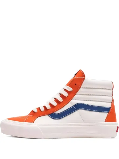 Vans Sk8-hi Reissue "flame/true Blue" Sneakers In Neutral
