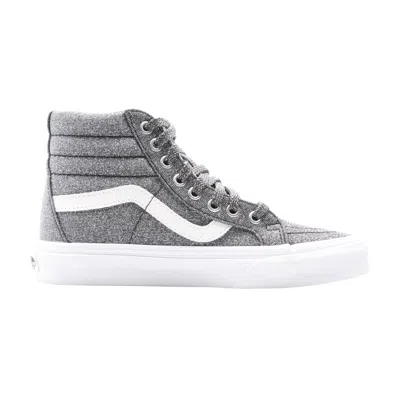 Pre-owned Vans Sk8-hi Reissue 'lurex Glitter Black' In Grey