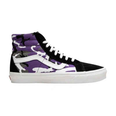 Pre-owned Vans Sk8-hi Reissue 'pop Camo - Purple'