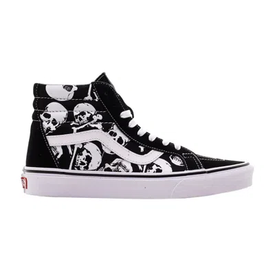 Pre-owned Vans Sk8-hi Reissue 'skulls' In Black