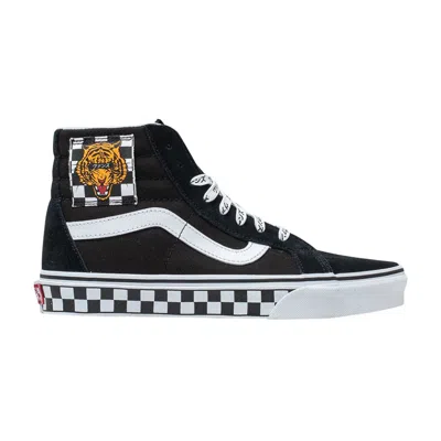 Pre-owned Vans Sk8-hi Reissue 'tiger Check' In Black