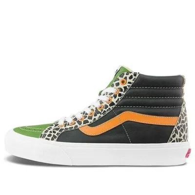 Vans Sk8-hi Reissuer Ef Vlt Lx Sneakers Black/green In Multi