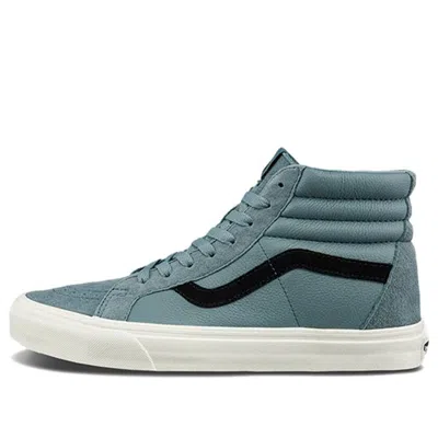 Vans Sk8-hi Retro Casual Skate Shoes Unisex Blue In Green