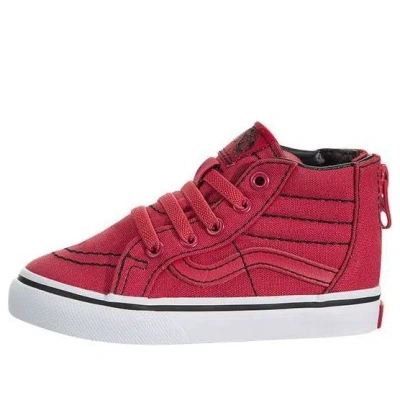 Vans Sk8-hi Skate Shoes Td Red