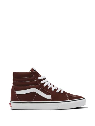 Vans Sk8 Hi Sneakers In Brown