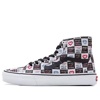 Vans Sk8-hi Tapered 'black White' In Multi