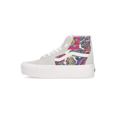 Vans Sk8-hi Tapered Stackform Paisley Bloom Turtledove Women's High Shoe