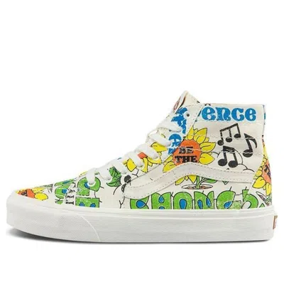 Vans Sk8-hi Tapered 'white Green' In Multi