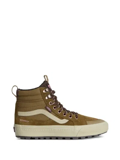 Vans Sk8-hi Waterproof Sneakers In Brown
