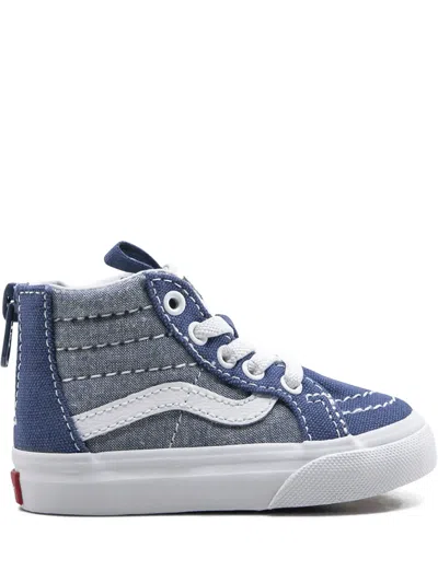Vans Babies' Sk8-hi Zip Sneakers In Blue