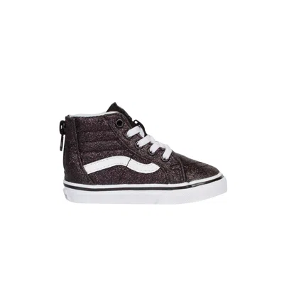 Pre-owned Vans Sk8-hi Zip Toddler 'glitter Stars' | Black | Infant Size 3