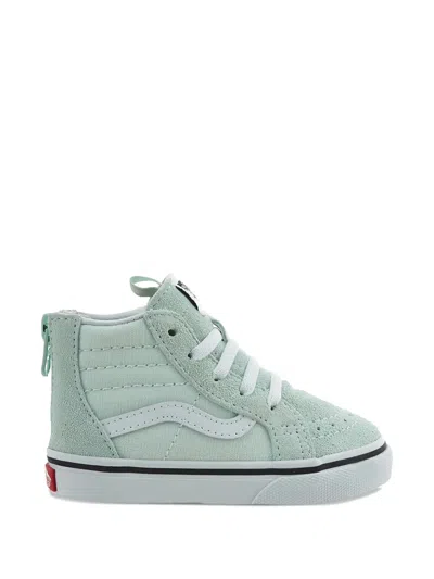 Vans Babies' Sk8-hi Zip-up Sneakers In Green