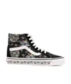 Vans Paisley-print High-top Sneakers In Black