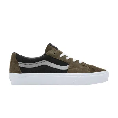 Pre-owned Vans Sk8-low '2-tone - Olive Black' In Green