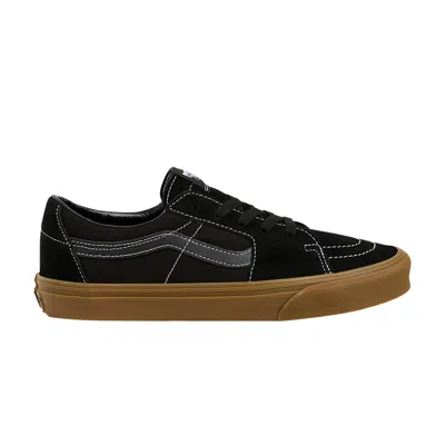 Pre-owned Vans Sk8-low 'black Gum'