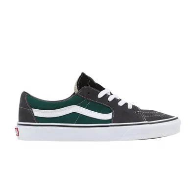 Pre-owned Vans Sk8-low 'charcoal Jungle Green'