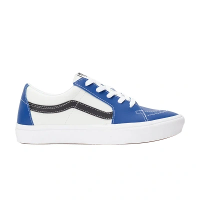 Pre-owned Vans Sk8-low Comfycush 'leather - True Blue'