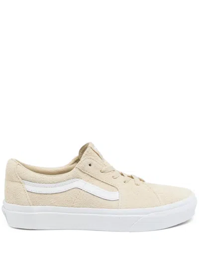 Vans Sk8-low Logo-patch Sneakers In Yellow