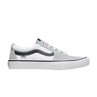 Pre-owned Vans Sk8-low Pro 'mirage White' In Grey