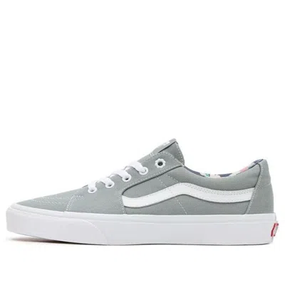 Vans Sk8-low Smell The Flowers 'white Grey' In Gray