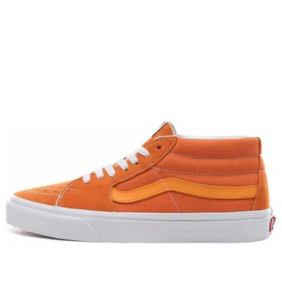 Vans Sk8-mid 'amber Glow' In Orange