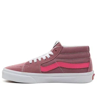 Vans Sk8-mid 'nostalgia Rose' In Pink
