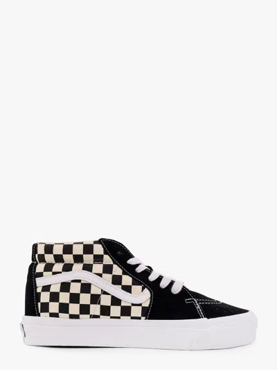 Vans Sk8-mid Reissue 83 Canvas High-top Sneakers In Schwarz