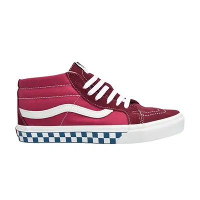 Pre-owned Vans Sk8-mid Reissue 'checker Sidewall - Rumba Red Jazzy' In Pink