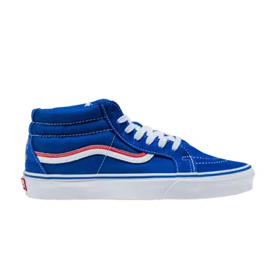 Pre-owned Vans Sk8 Mid Reissue 'cubs' In Blue