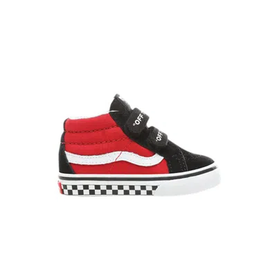 Pre-owned Vans Sk8-mid Reissue V Toddler 'logo Pop' | Black | Infant Size 8.5
