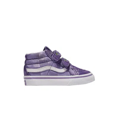Pre-owned Vans Sk8-mid Reissue V Toddler 'purple Satin' | Infant Size 6