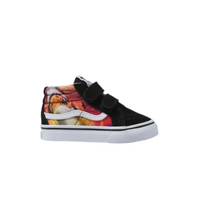 Pre-owned Vans Sk8-mid Reissue V Toddler 'shark Sunset' | Black | Infant Size 4