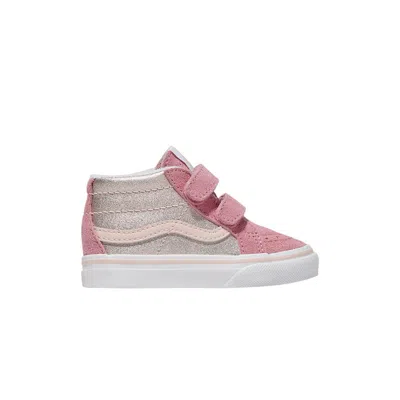 Pre-owned Vans Sk8-mid V Toddler 'metallic Pink' | Infant Size 6