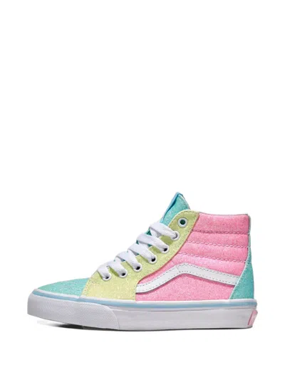 Vans Kids' Sk8-hi Glitter Sneakers In Multi