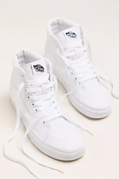 Vans Sk8-hi High-top Sneakers In White
