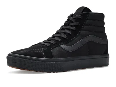 Vans Sk8-hi Made For The Makers Slip Resistant Shoe - Series Iii Shoes Suede/canvas Black/gum :