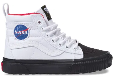 Pre-owned Vans Sk8hi Mte Nasa Space Voyager Sneakers In True White