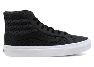 Pre-owned Vans Sk8hi Slim Perf Stars (women's) Sneakers In Black