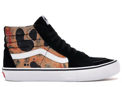Pre-owned Vans Sk8hi Supreme X Andres Serrano Blood And Semen Ii Sneakers In Black/white