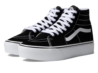 Vans Sk8-hi Tapered Stackform Shoes Black/true White :