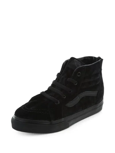 Vans Babies' Sk8-hi Velvet Sneakers In Black