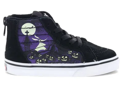 Pre-owned Vans Sk8hi Zip The Before Christmas Sneakers In Jacks Lament/nightmare