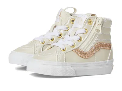 Vans Sk8-hi(r) Reissue Side Zip (infant/toddler) Kid's Shoes Dazzled Turtledove : 8.5 Toddler M, Canvas/s