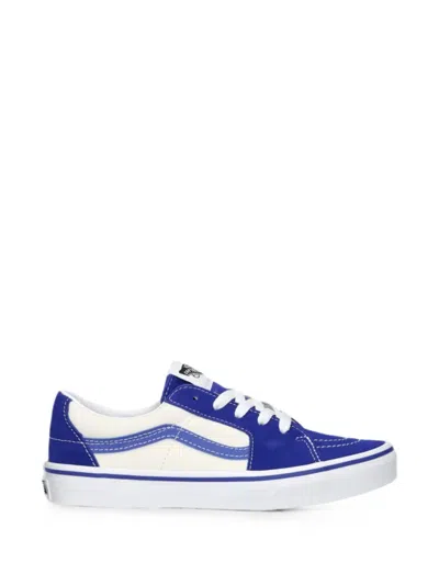 Vans Kids' Sk8-low Paneled Sneakers In Blue