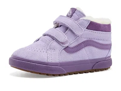 Vans Sk8-mid Reissue V Insulated (infant/toddler) Kid's Shoes Soft Purple: 6 Toddler M, Canvas/leather