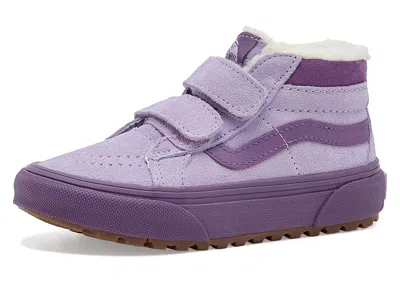 Vans Sk8-mid Reissue V Insulated (little Kid) Kid's Shoes Prism Purple: 2.5 Little Kid M
