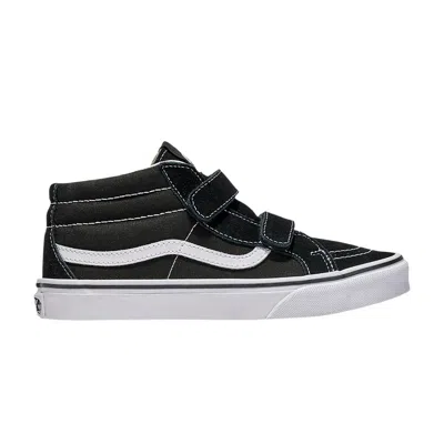 Pre-owned Vans Sk8-mid Reissue V Kids 'black White' | Kid's Size 5