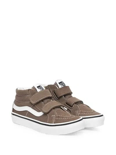 Vans Kids' Sk8-mid V Sneakers In Brown