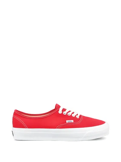 Vans Skate Authentic Cotton Sneakers In Red
